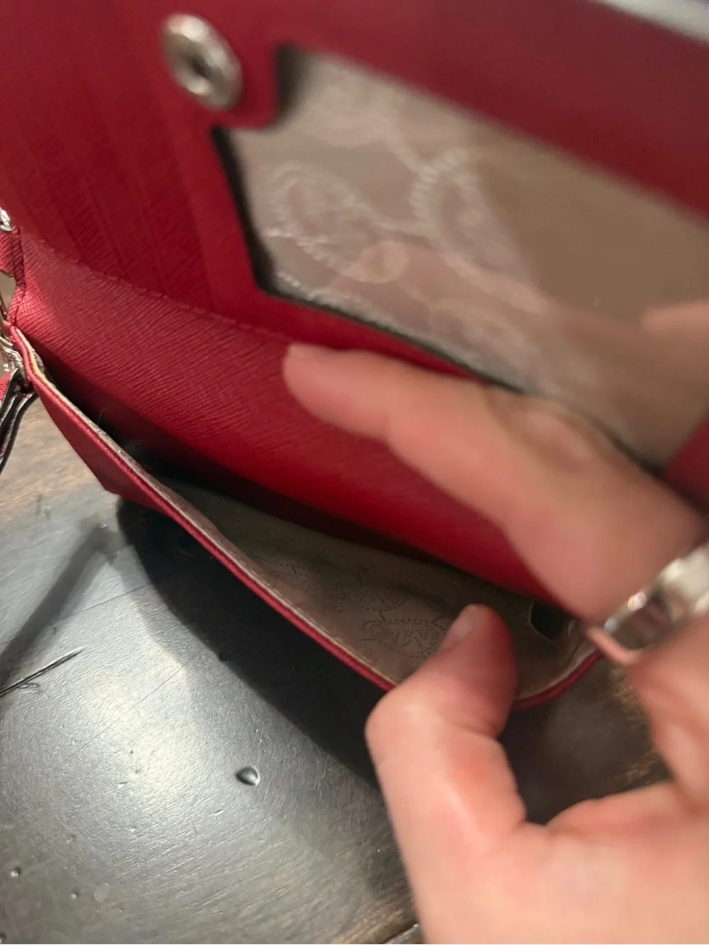 Michael Kors Wallet Red NEVER USED